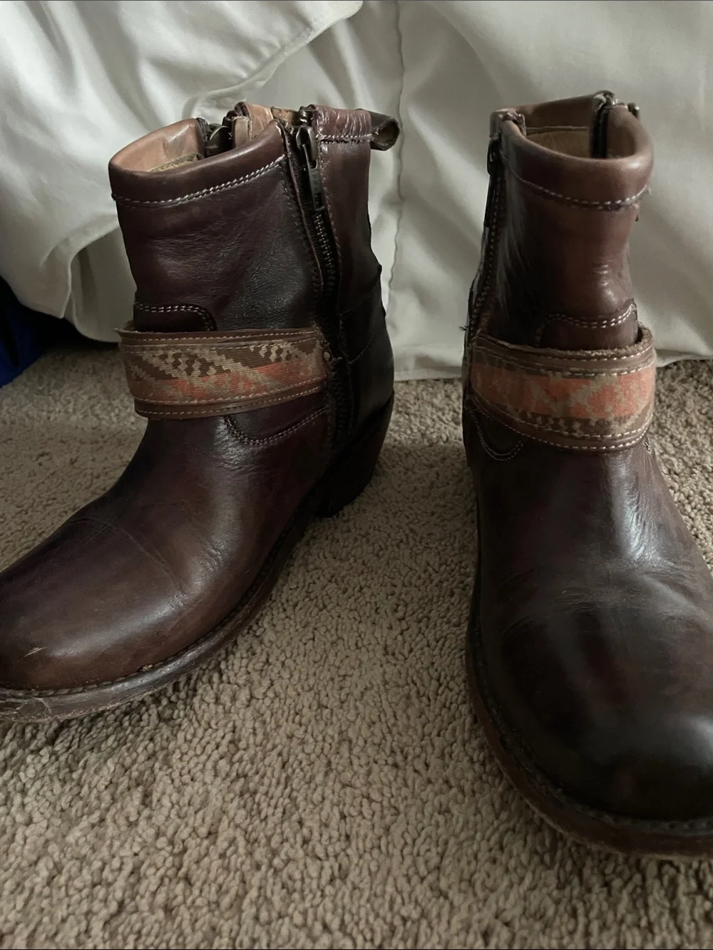 Bed Stu 7.5 leather boots